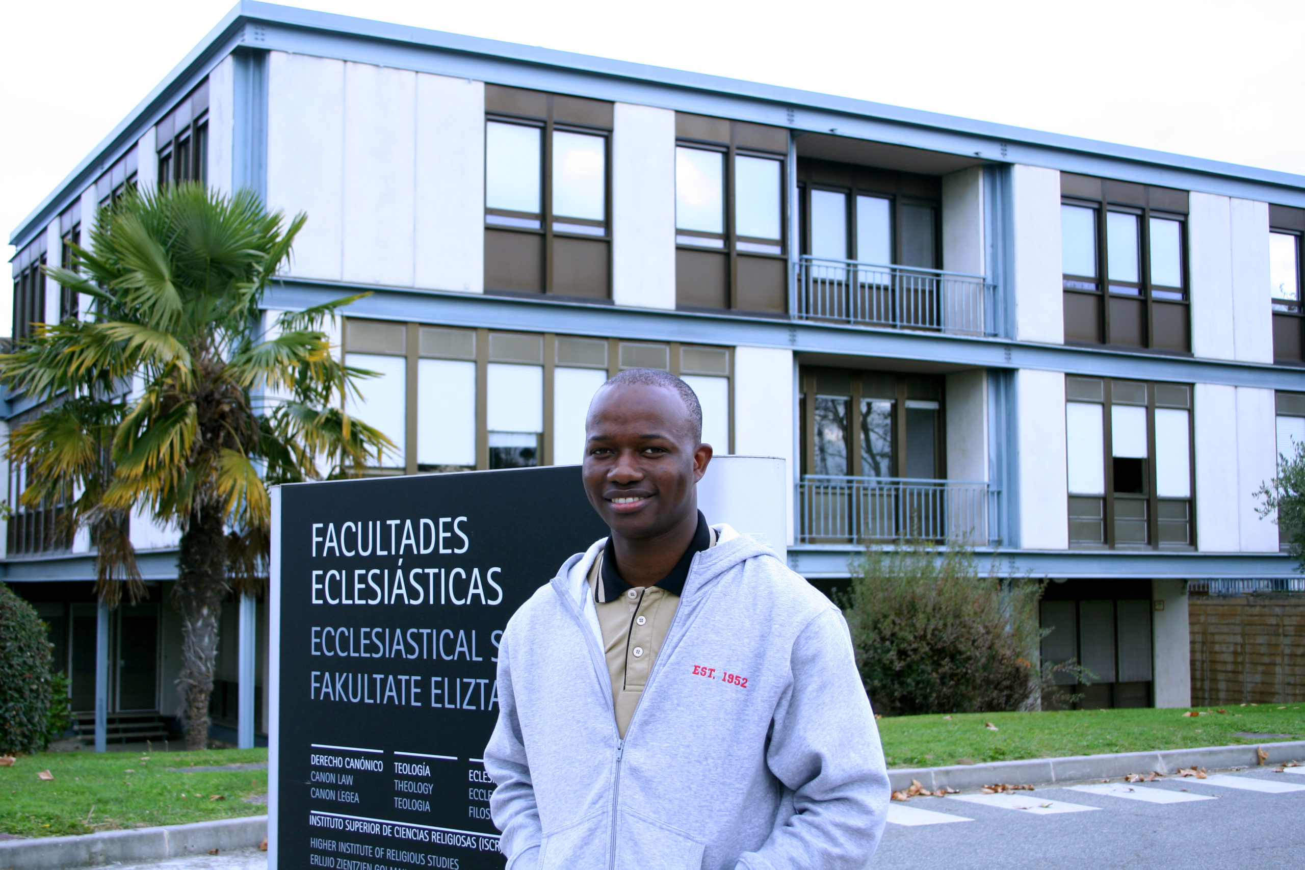 Timothy Katende, seminarista ugandés. 