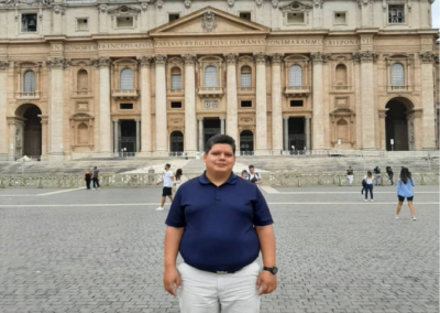 Ángel Alberto Cepeda Pérez- Seminarista de Venezuela-Estudiante de Teologia - Roma - Testimonios CARF