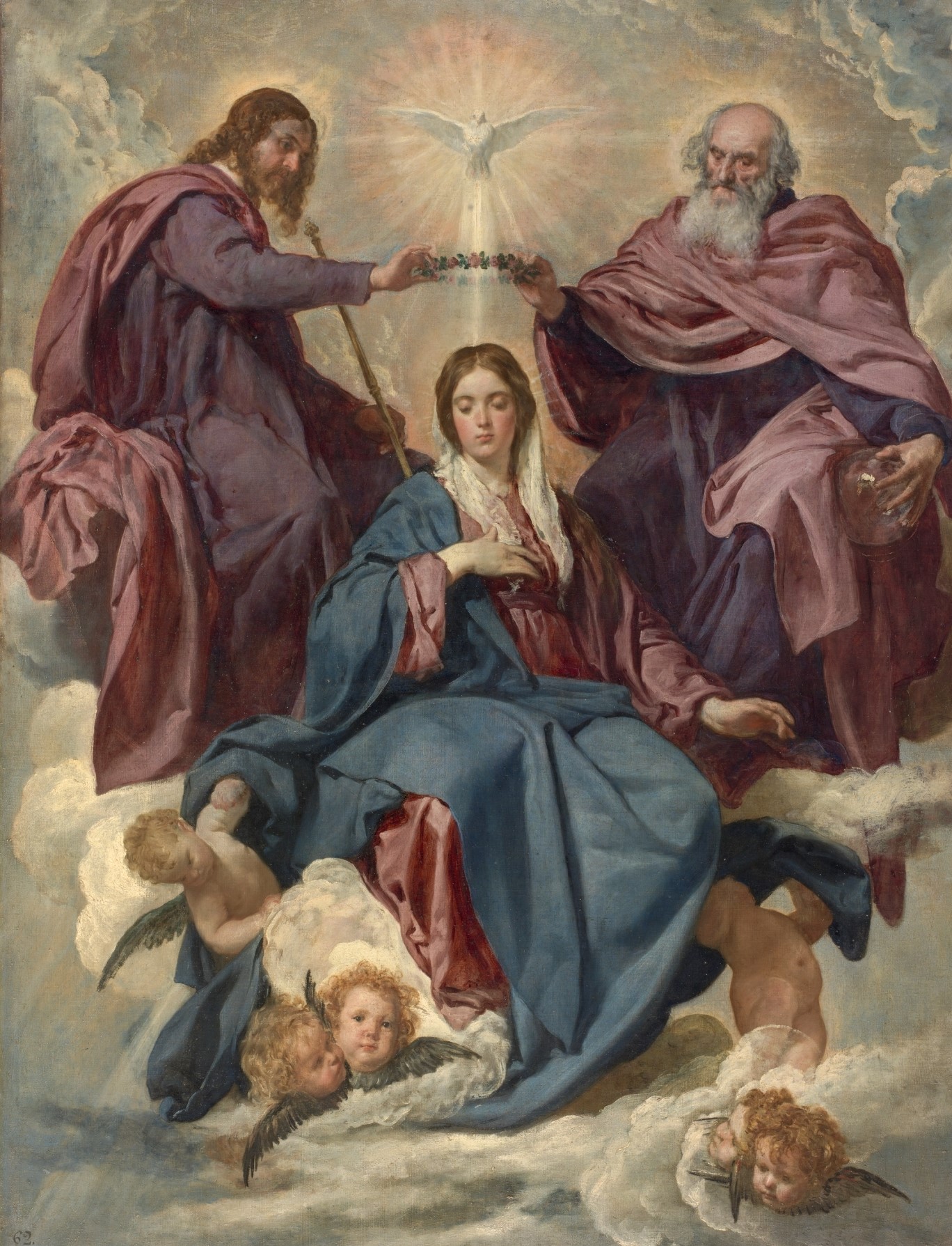 coronación de la virgen velázquez el prado