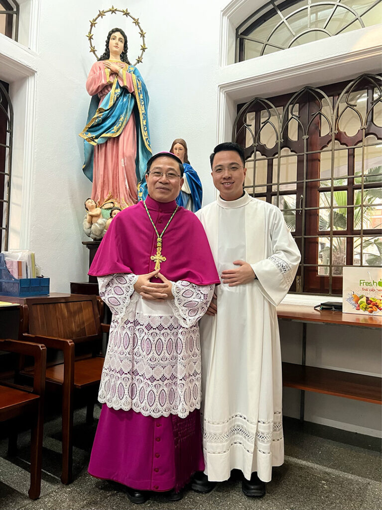 Joseph, sacerdote de Vietnam, formará a seminaristas de su país 1 Sacerdote Joseph Dinh Quang Hoan