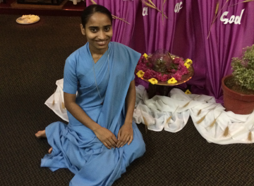Fathima, religiosa de la India: «Mi formación ayudará a hermanas de todo el mundo» 2 fathima religiosa de la india parientes hindues